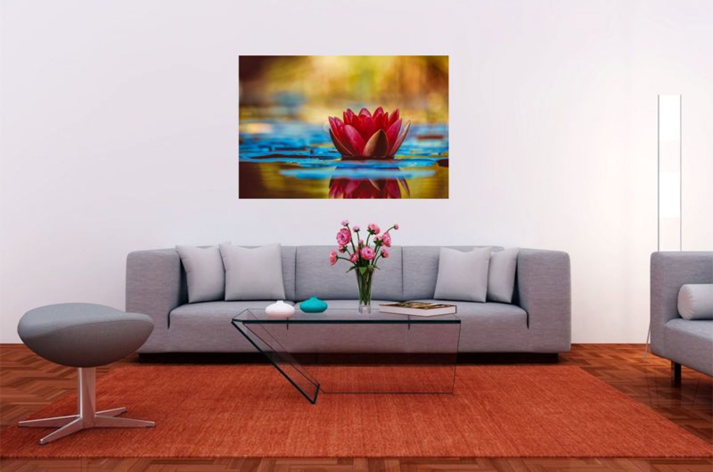 Wandbild "Wasser Lilie"